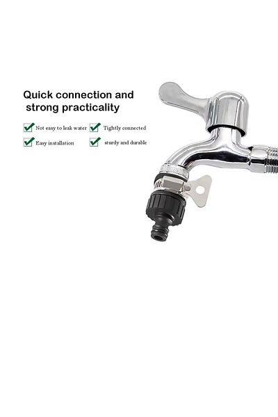 BGA Switch Faucet Fountain Hose Connection Apparatus Garden Hose End Connection Apparatus