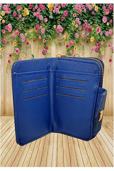 FuryaTedarik Stylish Zippered Women's Wallet with Coin and Paper Money Compartment