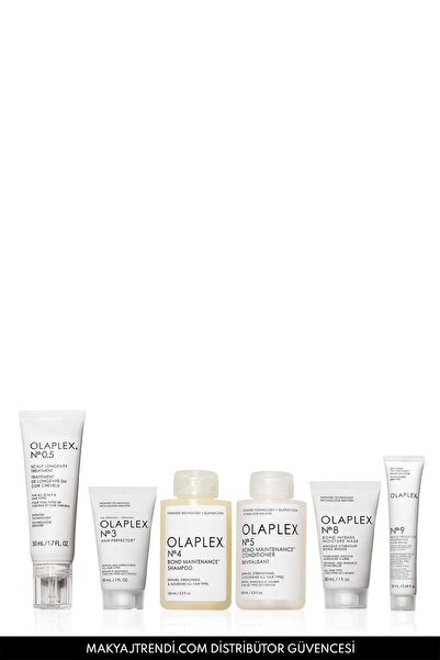 Olaplex Before & After Shower Mini's Set - Bağ Güçlendirici Etkili Komple Saç...