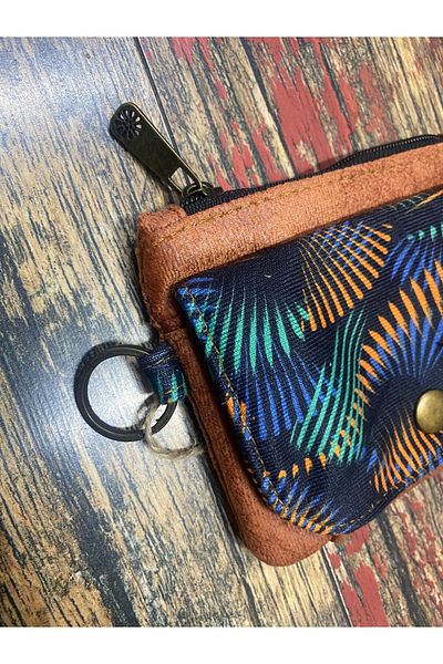 Street Bag Етнически автентичен бохемски портфейл с множество джобове, за ежедневна употреба при пътуване, лесен за носене, водоустойчив