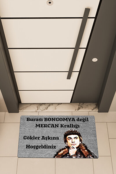 Dormot Home Yüksek Kaliteli Dijital Baskı Gri, Kişiye Özel Prens,Bongomya , t...