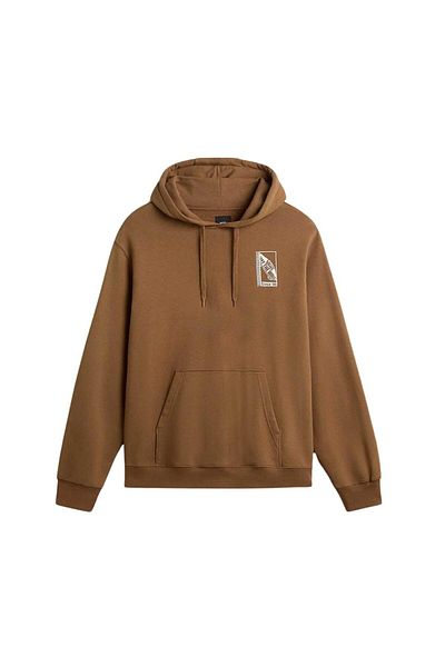 Vans Мъжки кафяв суичър - Vd Box Po