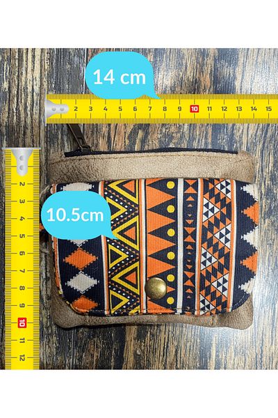 Street Bag Ethnic Authentic Bohemian Multi Pocket Wallet Daily Travel Use Easy Portable Waterproof