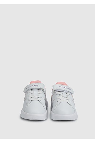 U.S. Polo Assn. Bílé dívčí tenisky - Travis Jr 4Pr
