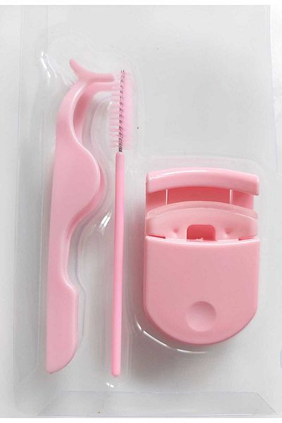 SEVRU Eyelash Curling Apparatus Eyebrow Eyelash Brush False Eyelashes Tweezers Set