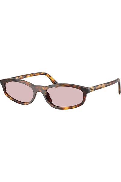 Miu Miu مو A06S (14L4I0) 51 |   نظارات شمسية بنية للنساء