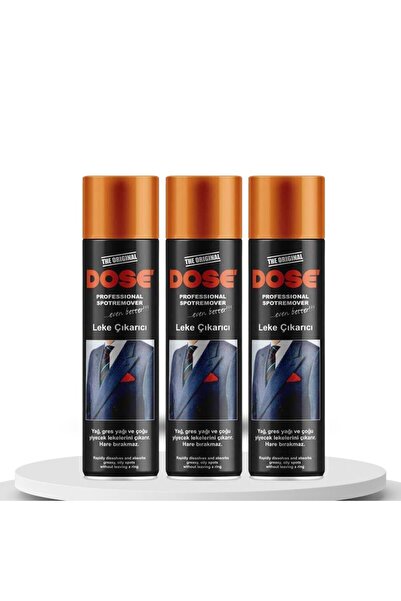 DOSE Leke Çıkarıcı Sprey 400 Ml 3 set