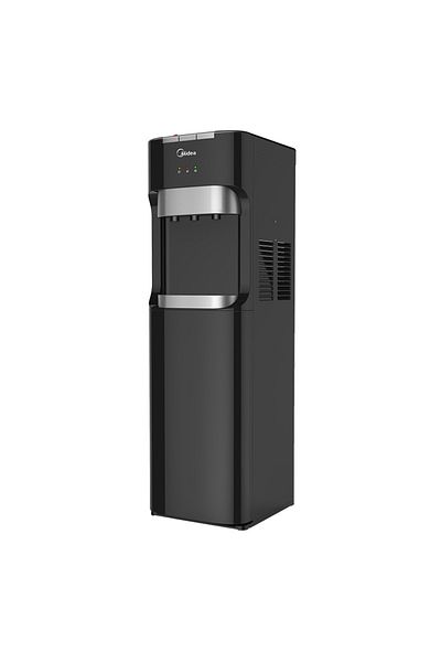 Midea Water Dispenser Bottom Loading - 3 Tabs - 3.6 L Hot & 1.16 L Cold - Black - Yl1633sbsa