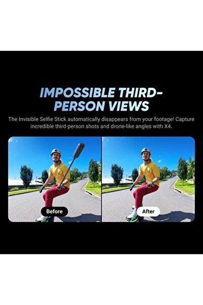 Insta360 X4 Waterproof 8K 360 Action Camera Kit