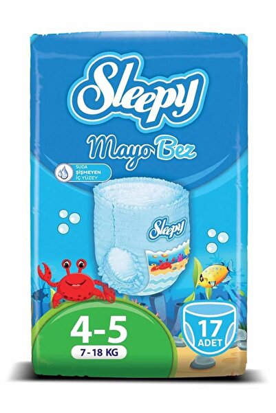Eng Nessiworld Sleepy Mayo Külot Bez 4-5 Beden 7-18 Kg 17 Adet