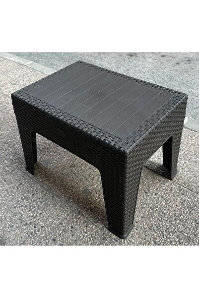 Mandella Örgü Rattan Sehpa