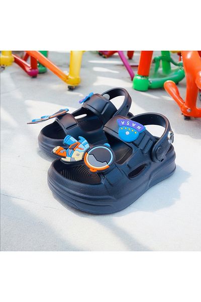 Hızlı Al Boy's Sandal Slippers - Sea Pool Garden Home Interior Slippers Applying Usoğunu