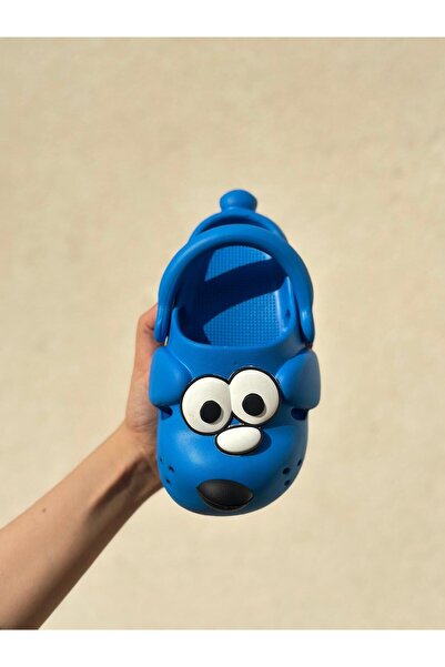 Bold Boutique Papuci cu figuri de câine, papuci de plajă pentru piscină, talpă anti-alunecare