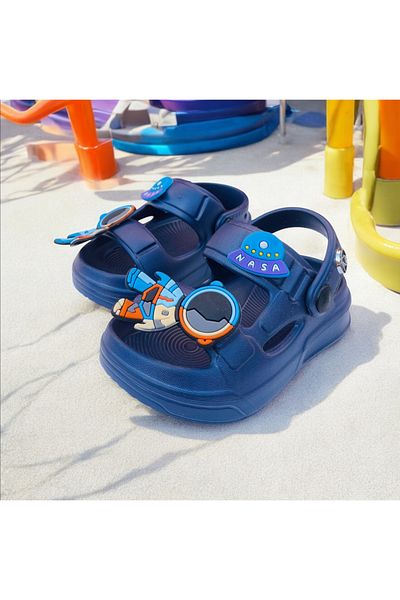 Hızlı Al Boy's Sandal Slippers - Suitable for Use in the Sea Pool Garden Home