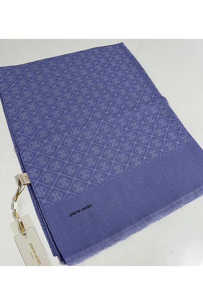 Pierre Cardin Σάλι Elegans Monogram-75 X 190-090700-992 Μωβ