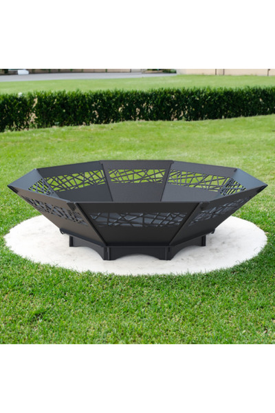 ARVALLI Oktagon Ateş Çukuru Bahçeniz için Sekizgen Portatif ve Dekoratif