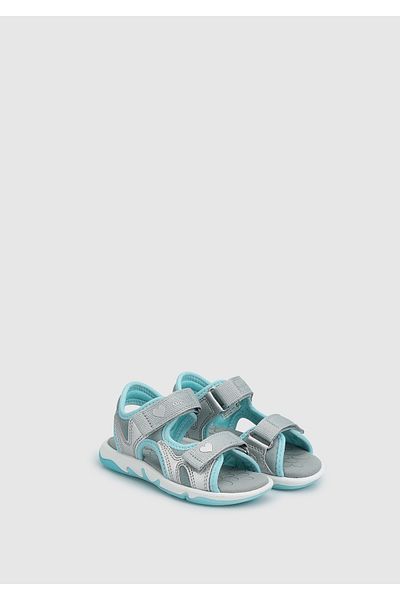 Superfit Gray Girl's Flat Sandals