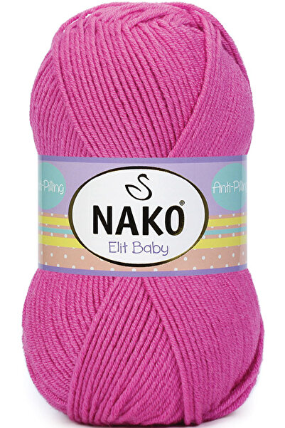 Genel Markalar Elit Baby Tüylenmez Bebek Örgü Ipi 5278 Çöl Gülü