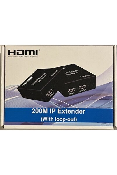 KEEPRO 200 متر سلك HDMI موسع 200 متر HDMI موسع مع موسع HDMI Cat6