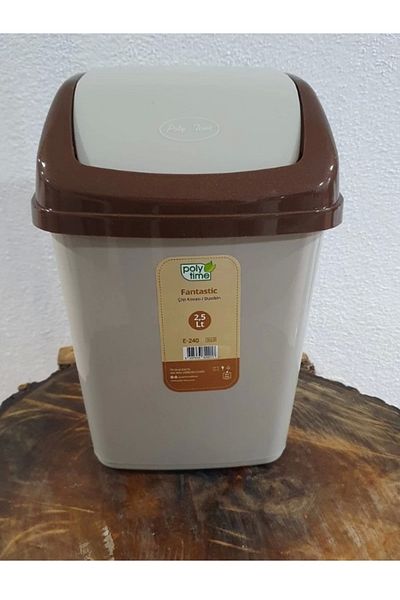 ÇAYLAR AVM Polytime Fantastic Κάδος Απορριμμάτων 2,5 λίτρων Καφέ