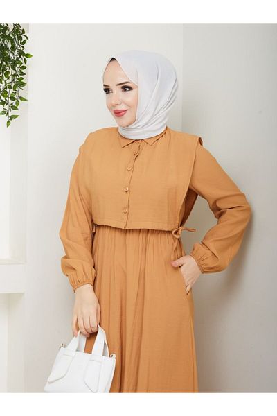 butik hira Μπολερό Φόρεμα Hijab