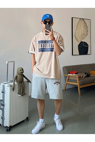 cc collection Ανδρικό σορτς με στάμπα California 23