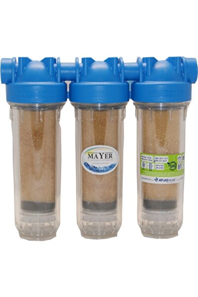 SULOOK Özel Reçineli Su Arıtma Cihazı 1 Takım Filtreli (atlas Marka)