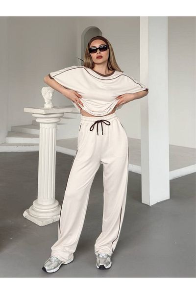 estilowear Women's Summer Sports Tracksuit Set Is Suitable for Daily Use and Very Comfortable Model