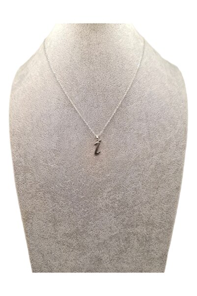 Han Ticarethane Silver Color Letter I Necklace