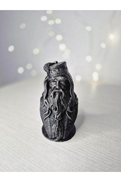 Dumbledore Büst Heykel 10 cm - Büyücü Okulu Masaüstü Biblo