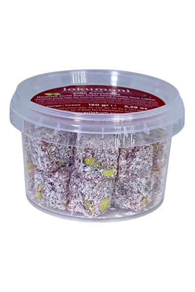 lokumani جوز الهند المغطى بالفستق المحمص والرمان التركي 150 جرام