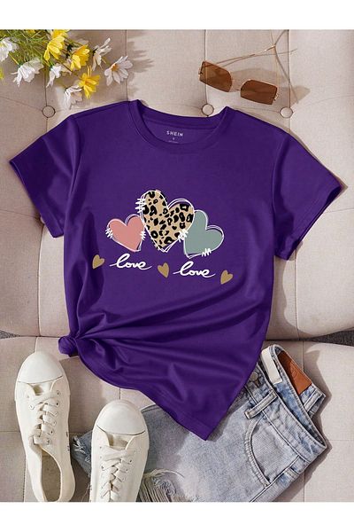VBSVİBES Tricou - Violet - Supradimensionat