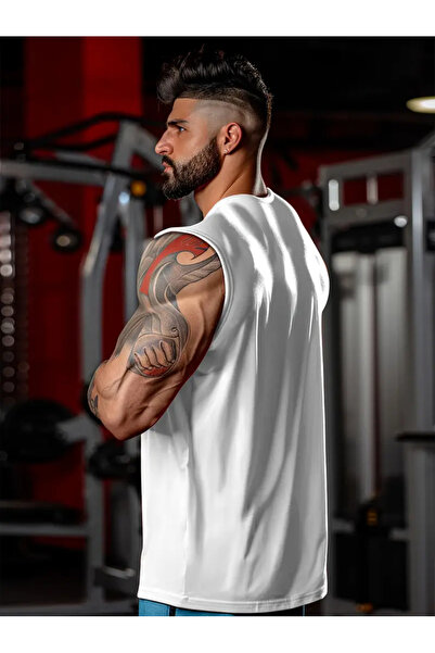 bellanova Модерна безръкавна блуза за фитнес с геометричен мотив