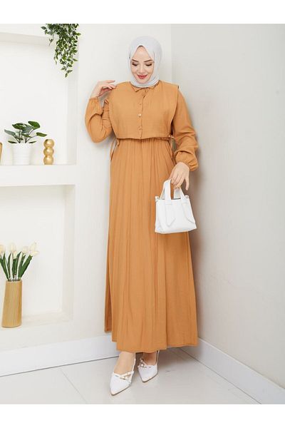 butik hira Μπολερό Φόρεμα Hijab