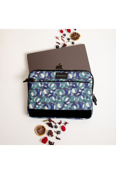 BloominBag حافظة كمبيوتر محمول لجهاز ماك بوك/الكمبيوتر المحمول مقاس 15-16 بوصة من Eternal Circles