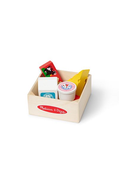 Melissa and Doug Our Wooden Foods - Dairy Products