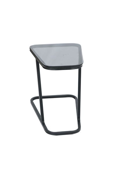 SAHABA Black glass service table