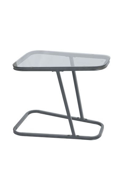 SAHABA Black glass service table