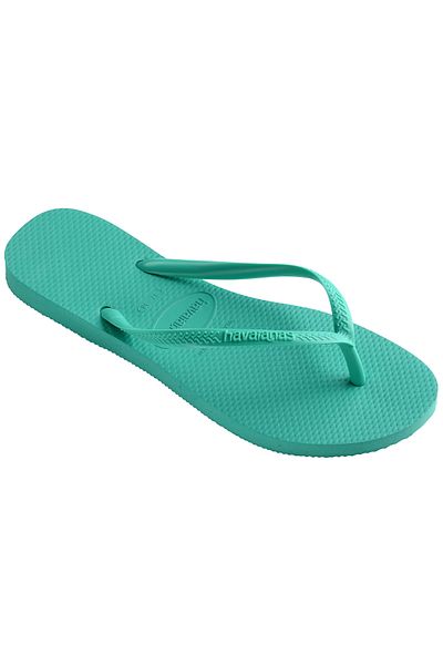 Havaianas Γυναικείες λεπτές μεταλλικές εικονικές πράσινες σαγιονάρες