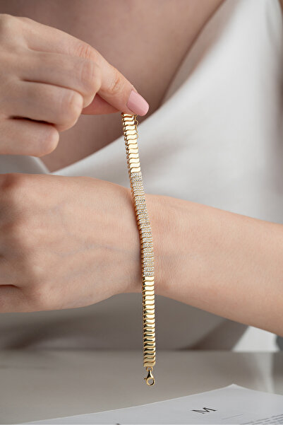Silvano Jewelry 925 Ayar Gümüş Trend Model Bileklik