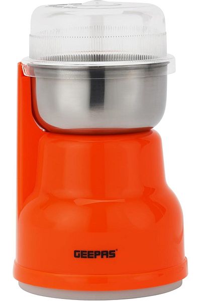 Geepas 150W Coffee Grinder with Stainless Steel Blade, 40 g Capacity