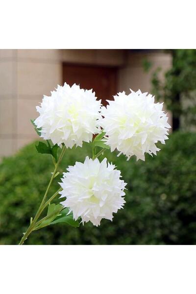 mutlu adım 1 bucată 65 cm floare artificială cu 3 capete crizantemă crizantemă