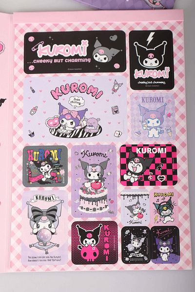 kuromi New Season Kuromi Sticker Set with Dekomus License