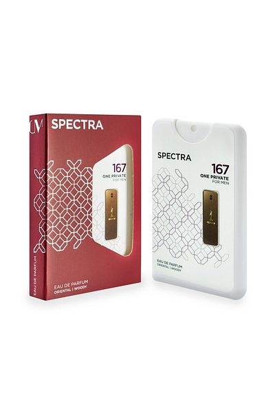 Spectra Pocket 167 One Private Eau De Parfum For Men - 18ml