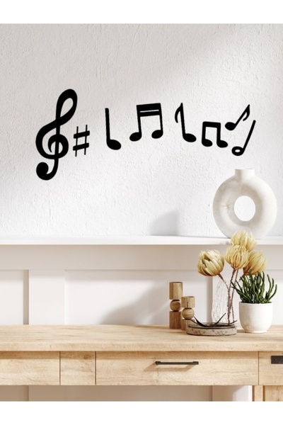 Diji Wood Minimalist Notalar Ahşap Duvar Dekoru