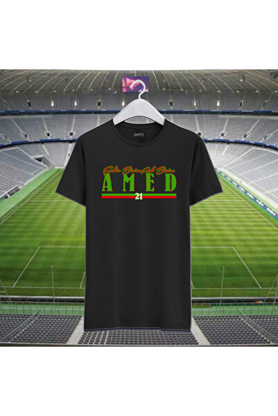 SARI AMED ŞEHİR BİZİM TEMALI TSHIRT %100 PAMUK