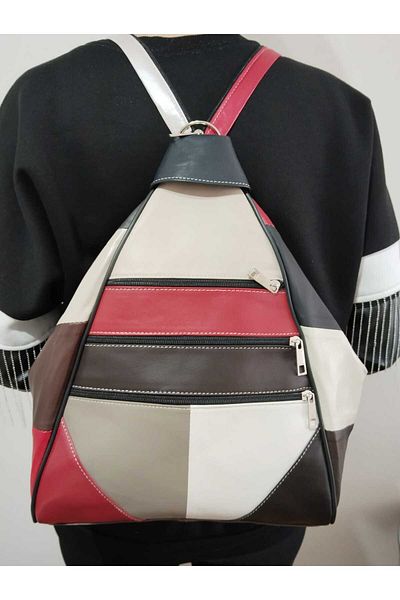 atter Genuine Leather Backpack