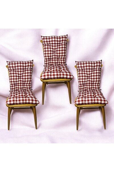 GÜLLÜCE HOME 3'li Pötikare-slikon Elyaf Dolgulu-arkalıklı-yıkanabilir-sandaly...