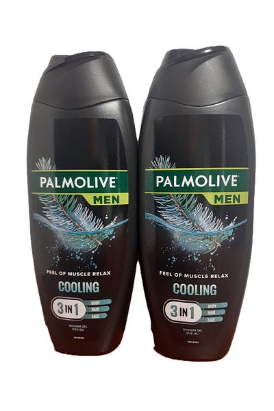 Palmolive PALMOLIVE Men's 3 in 1 Dream Gel - 500ml x 2 Cooling