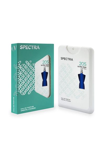Spectra Pocket 205 Ultra Man Eau De Parfum For Men - 18ml